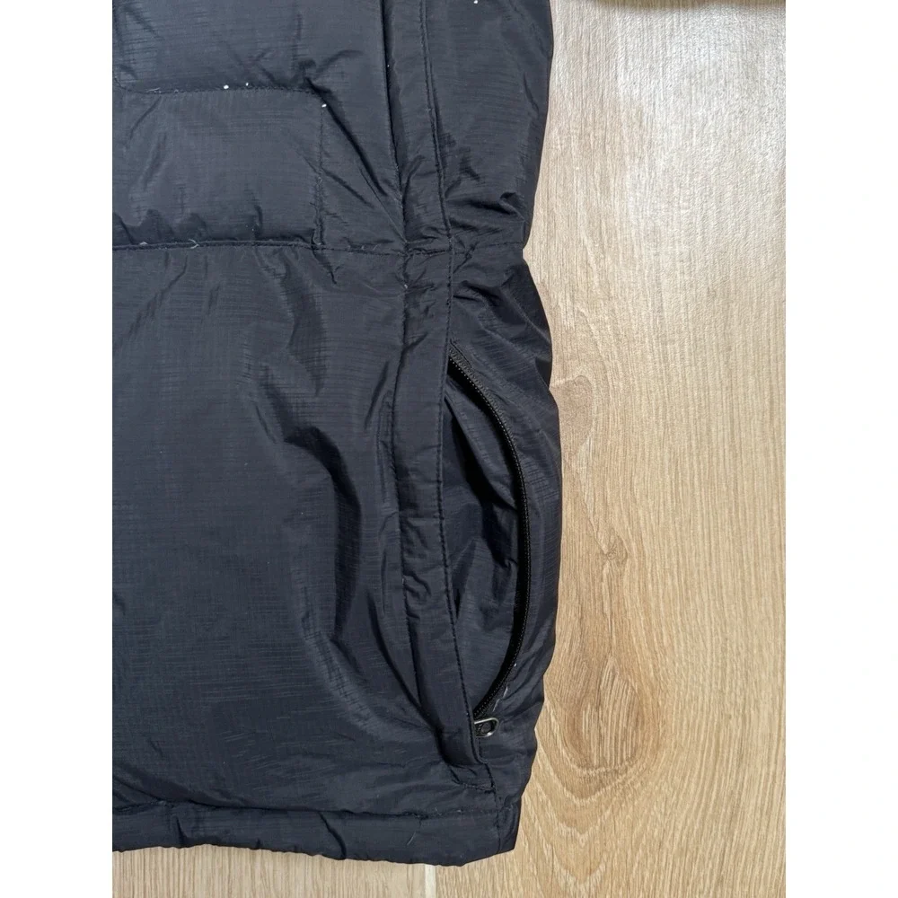 The North Face 600 Fill Down Puffer Jacket Mens XL Black Ripstop Vintage‎ Rare